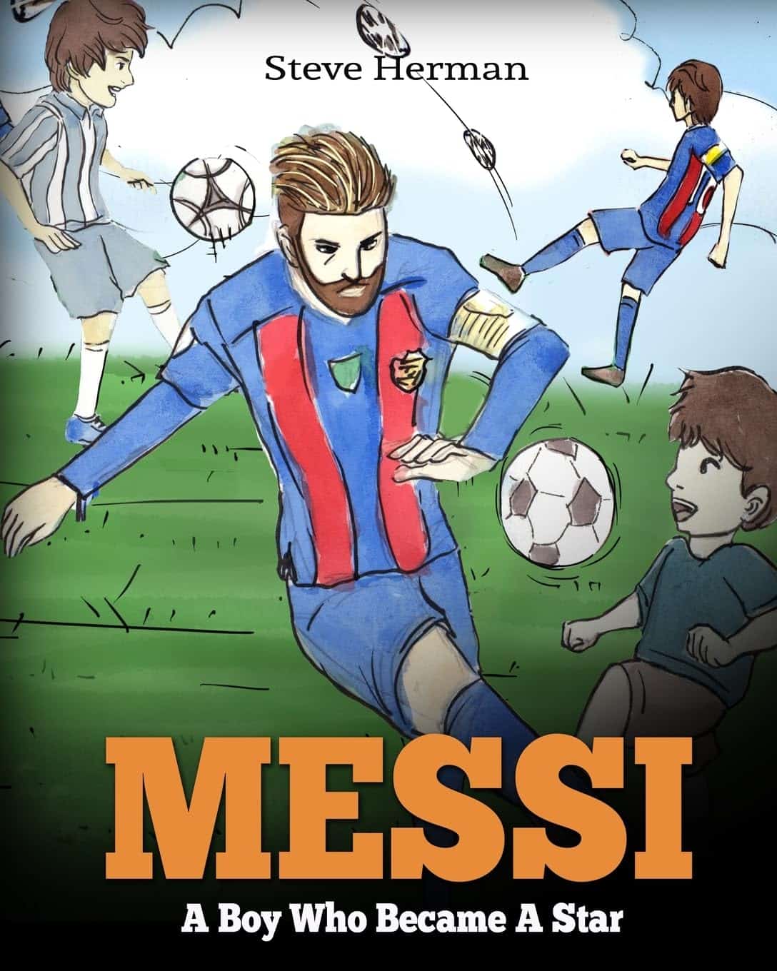 Messi Children's Book for Christmas Gifts for Soccer Fans