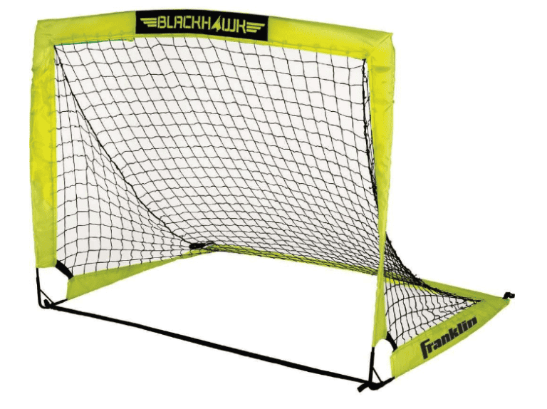 Portable soccer goals image of a soccer net from Franklin Sports