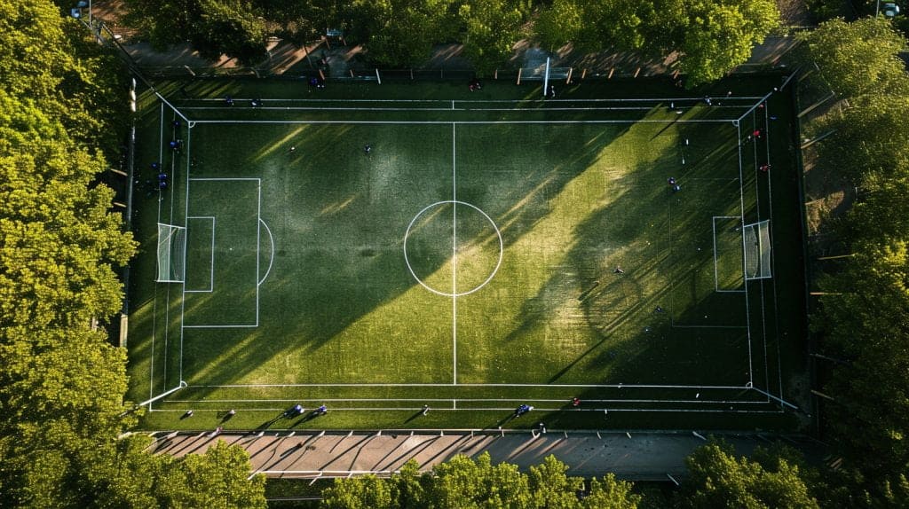 Image showing Is Women's Soccer Field Same Size as Men's?